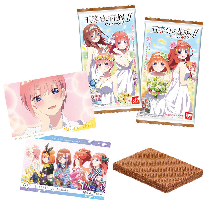 BANDAI The Quintessential Quintuplets Movie Vol. 2 Wafer Card