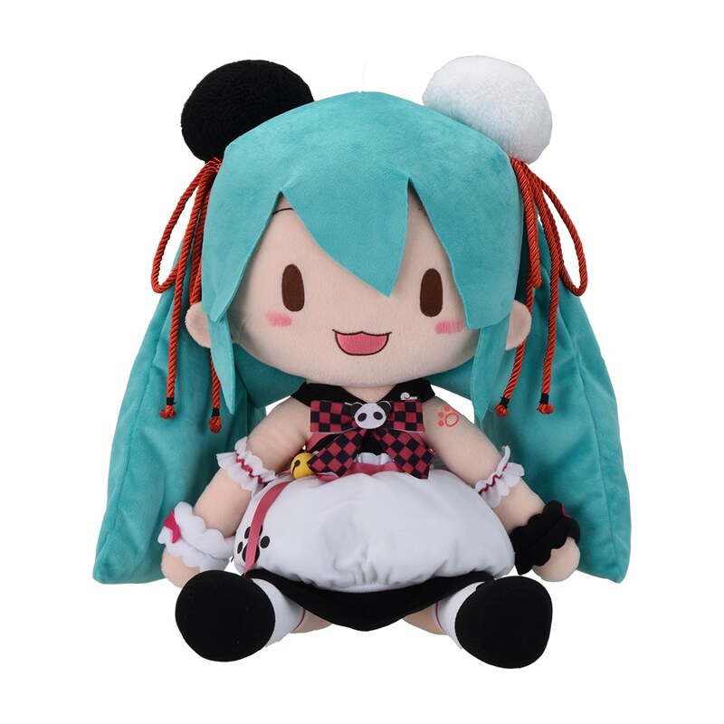 Hatsune Miku Series Fluffy Plush Hatsune Miku Panda Manju (LL)