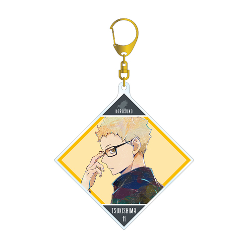 Haikyu!! To The Top Ani-Art Vol. 5 Big Acrylic Key Chain Tsukishima Kei