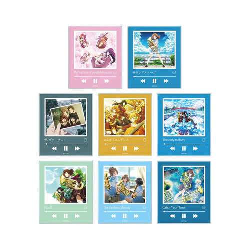 -PRE ORDER- Sound! Euphonium Trading Music Player Style Acrylic Card Ver. B [BLIND BOX]