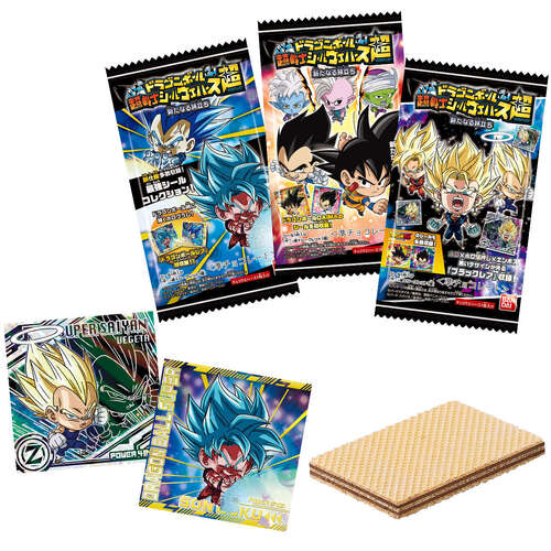 -PRE ORDER- Dragon Ball Chosenshi Sticker Wafer Card Super A New Departure [BLIND BOX]