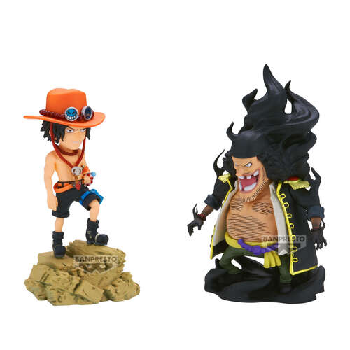 -PRE ORDER- World Collectable Figure Log Stories Portgas D. Ace Vs Marshall D. Teach