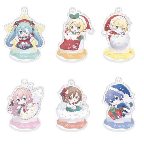 Hatsune Miku Xmas SHOP 2023 Trading Acrylic Stand Key Chain [BLIND BOX]