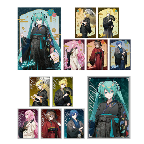 Hatsune Miku New Year SHOP 2024 Trading Clear Card [BLIND BOX]