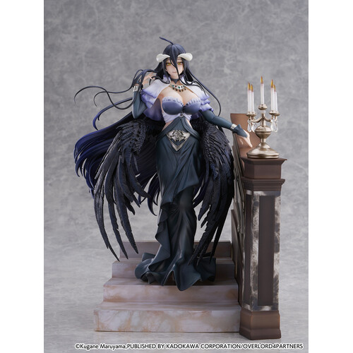 -PRE ORDER- Albedo Jet Black Dress Version 1/7 Scale