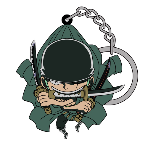 Pinched Key Chain Zoro Santoryu