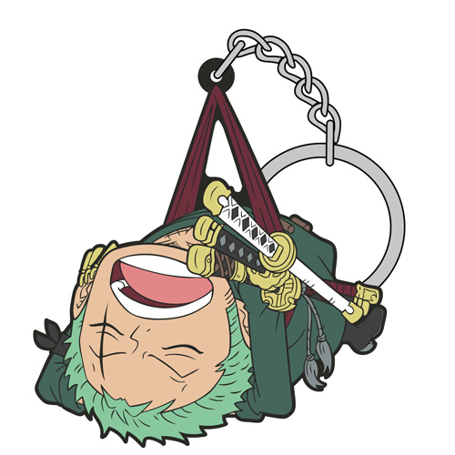 Pinched Key Chain Zoro Inemuri Ver.