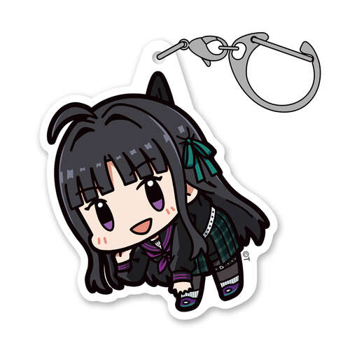 Pinched Acrylic Keychain Anwa Subaru