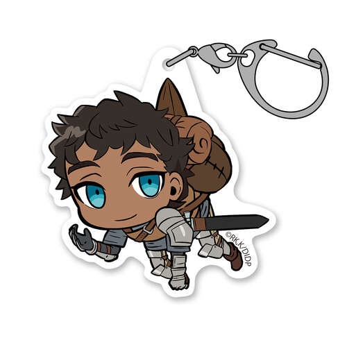 Pinched Acrylic Keychain Kabru