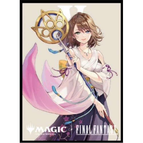 MTG "Final Fantasy" Players Card Sleeve MFS-12 Character Borderless Edition Yuna, Grand Summoner