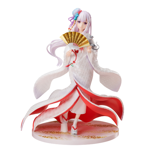 Emilia -Shiromuku- 1/7 Scale Figure