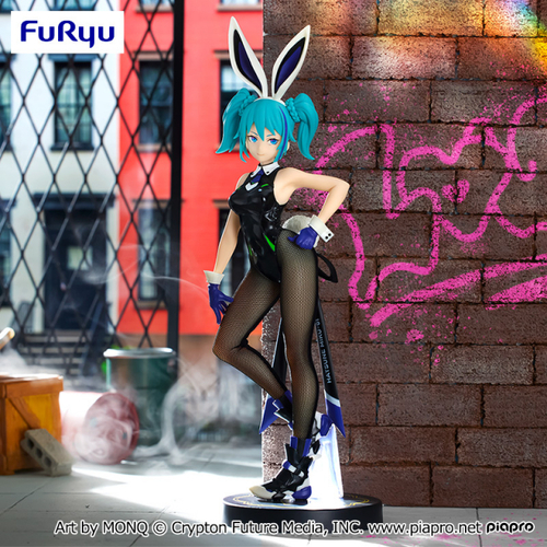 Hatsune Miku BiCute Bunnies Figure Street Violet ver.