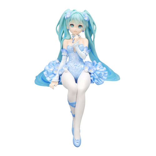 -PRE ORDER- Noodle Stopper Figure Hatsune Miku Flower Fairy Nemophila Pail Blue Color Version