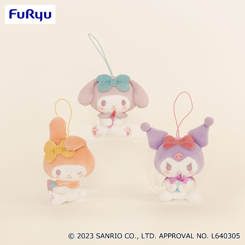 My Melody & Kuromi Cosmetic Mascot Plush