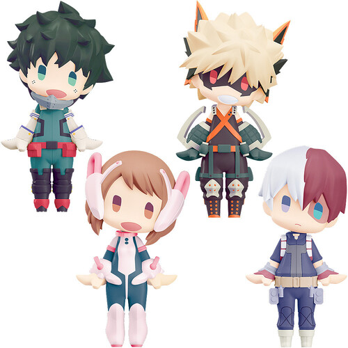 -PRE ORDER- HELLO! GOOD SMILE Izuku Midoriya / Katsuki Bakugo / Ochaco Uraraka / Shoto Todoroki Set