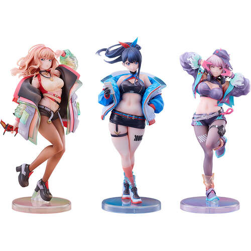 -PRE ORDER- Akane Shinjo, Rikka Takarada, Yume Minami Dreamy Divas Version Figure Set 1/7 Scale