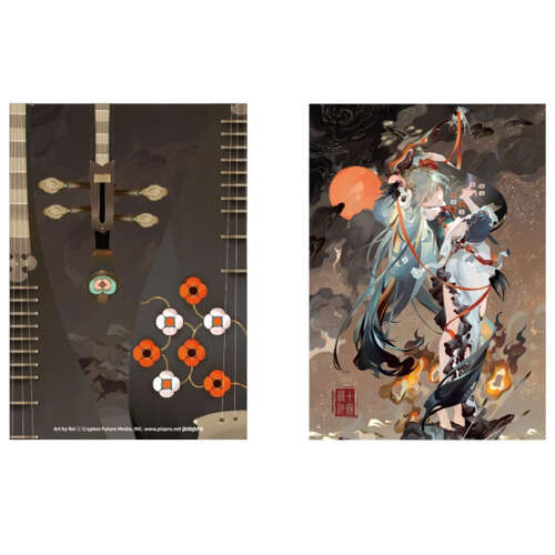 -PRE ORDER- Hatsune Miku A4 Clear File Shimian Maifu Version