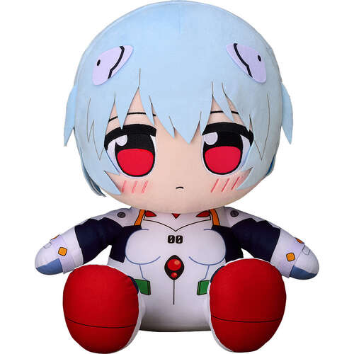 -PRE ORDER- Kuripan Big 40cm Plushie Rei Ayanami