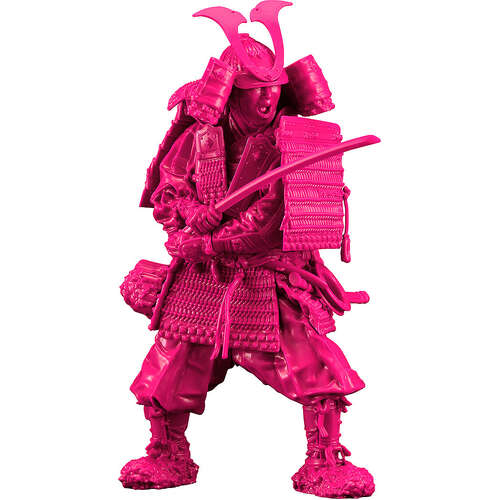 -PRE ORDER- Plamax Kamakura Period Armored Warrior Pink Color Edition 1/12 Scale [MODEL KIT]