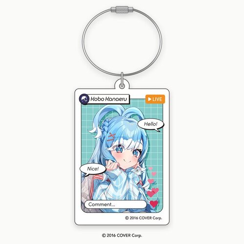 -PRE ORDER- hololive Meet 2024 Livestream-style Acrylic Keychains Kobo Kanaeru