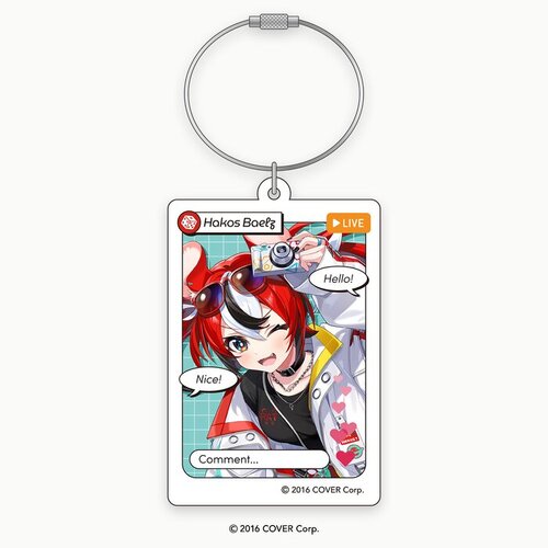 -PRE ORDER- hololive Meet 2024 Livestream-style Acrylic Keychains Hakos Baelz