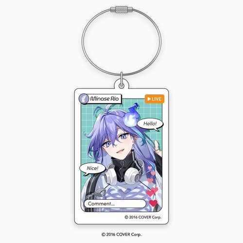 -PRE ORDER- hololive Meet 2024 Livestream-style Acrylic Keychains Minase Rio