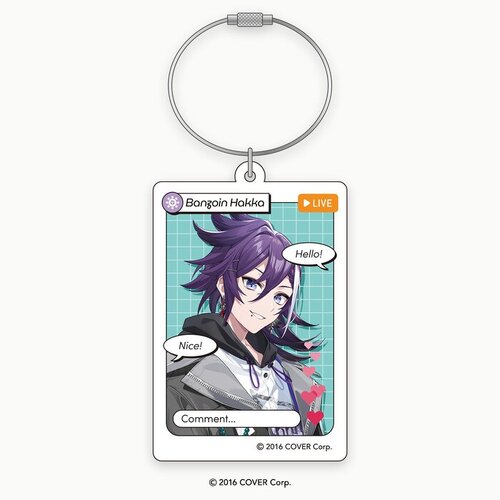 -PRE ORDER- hololive Meet 2024 Livestream-style Acrylic Keychains Banzoin Hakka