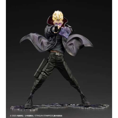 -PRE ORDER- ARTFX J Vash the Stampede The Gunman in Black Trigun Stampede Ver. 1/8