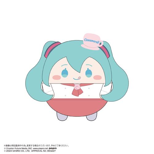 -PRE ORDER- MC-14 Hatsune Miku x Cinnamoroll Fuwakororin Big 2 D Hatsune Miku (Cooking)