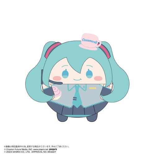 -PRE ORDER- MC-14 Hatsune Miku x Cinnamoroll Fuwakororin Big 2 F Hatsune Miku (Mogumogu)