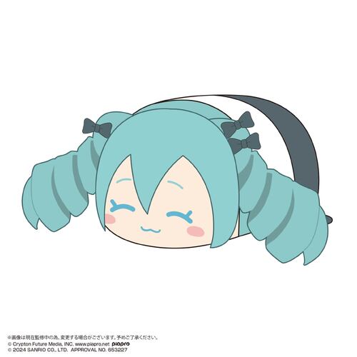 -PRE ORDER- MC-15 Hatsune Miku x Cinnamoroll Potekoro Mascot (M Size) 2 A Hatsune Miku (Osumashi)