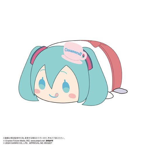 -PRE ORDER- MC-15 Hatsune Miku x Cinnamoroll Potekoro Mascot (M Size) 2 D Hatsune Miku (Cooking)