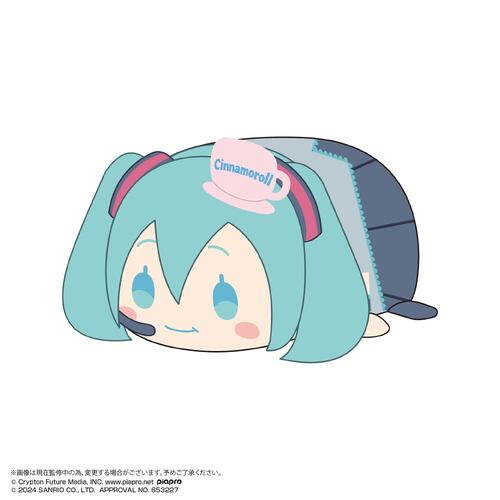 -PRE ORDER- MC-15 Hatsune Miku x Cinnamoroll Potekoro Mascot (M Size) 2 F Hatsune Miku (Mogumogu)