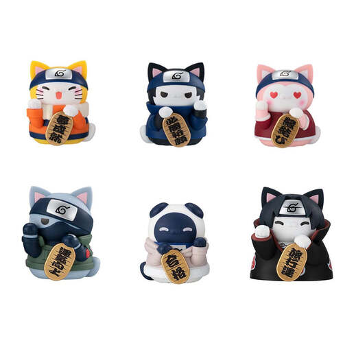 -PRE ORDER- MEGA CAT PROJECT Nyaruto! Beckoning cat FORTUNE One more time! [BLIND BOX]