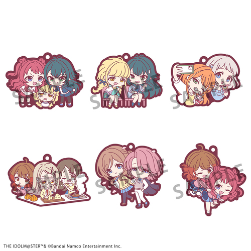 -PRE ORDER- Rubber Mascot Buddycolle Gakuen IDOLM@STER [BLIND BOX]