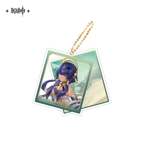 Genshin Impact Theme Chara Double Acrylic Strap Candace