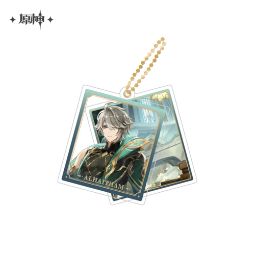 Genshin Impact Theme Chara Double Acrylic Strap Alhaitham