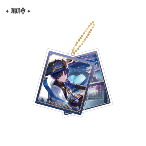 Genshin Impact Theme Chara Double Acrylic Strap Wanderer