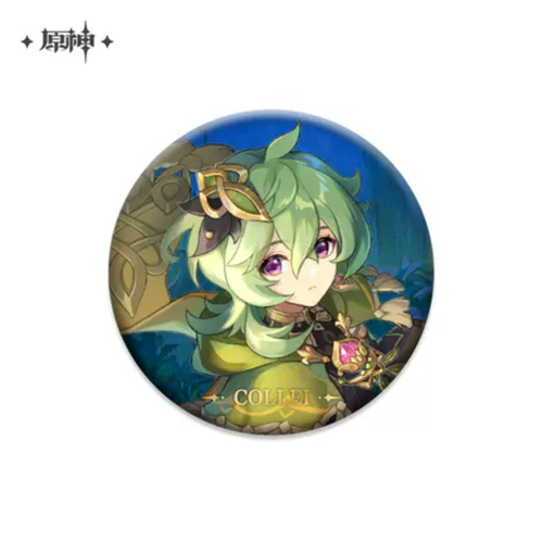 Genshin Impact Theme Chara Can Badge Collei