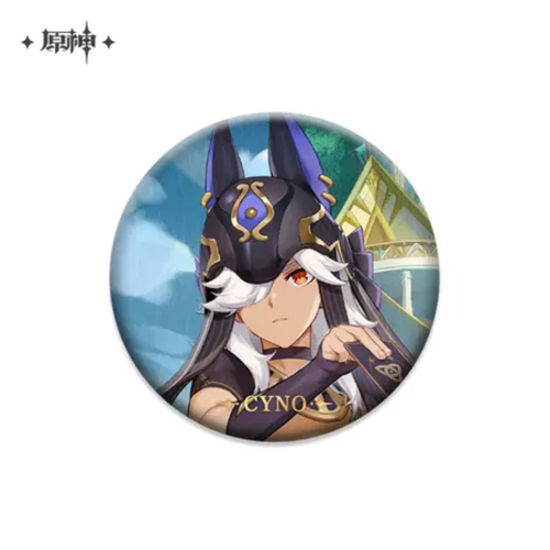 Genshin Impact Theme Chara Can Badge Cyno