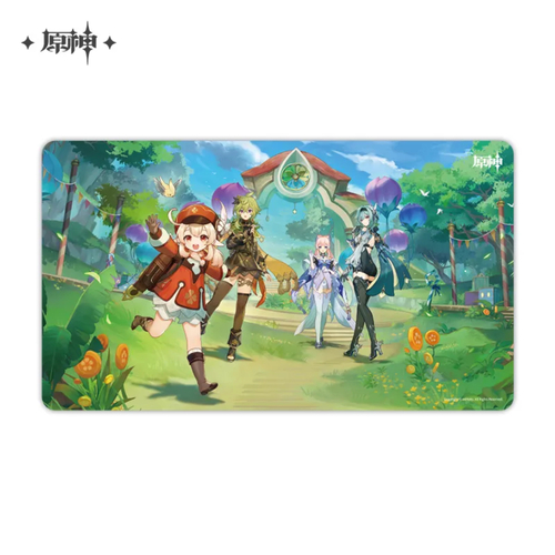 Genshin Impact Theme Desk Mat Secret Summer Paradise