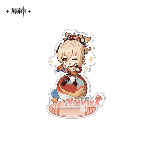 -PRE ORDER- Genshin Impact Hanasaki City Series Chibi Acrylic Stand Yoimiya