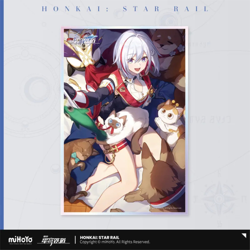 Honkai: Star Rail Light Cone Shikishi Worrisome, Blissful (Topaz and Numby)