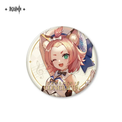 Genshin Impact Memory of Dust Character Can Badge Diona