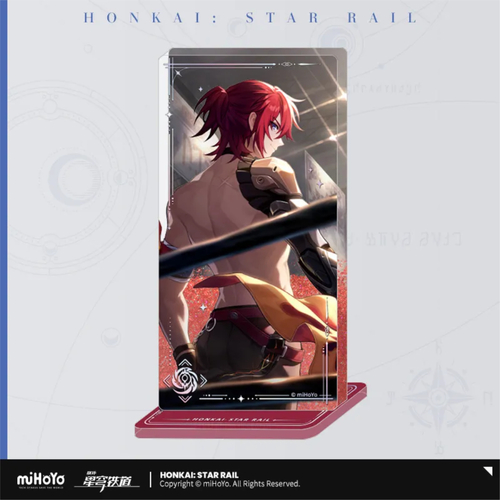 Honkai: Star Rail Light Cone Glitter Acrylic Stand Resolution Shines As Pearls of Sweat (Luka)