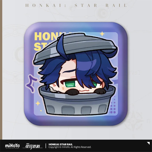 Honkai: Star Rail Pom-Pom Gallery Emote Square Badge Sampo