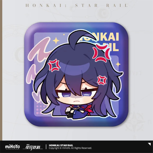 Honkai: Star Rail Pom-Pom Gallery Emote Square Badge Seele