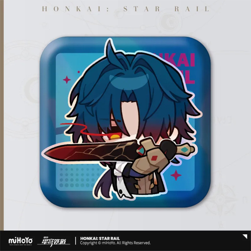 Honkai: Star Rail Pom-Pom Gallery Emote Square Badge Blade