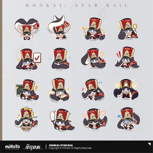 Honkai: Star Rail Pom-Pom Gallery Stickers Pom-Pom (Normal)