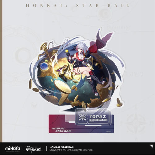 Honkai: Star Rail The Hunt Acrylic Stand Topaz and Numby